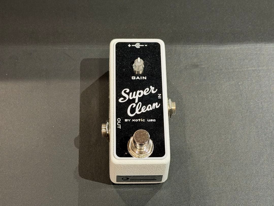 ギター Xotic / Super Clean Amazon.com: Xotic Super Clean Buffer Pedal : Musical Instruments