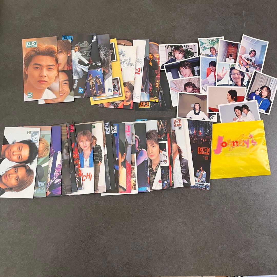 KinKi Kids 会報 25〜58 連番セット＋堂本光一 生写真付き - メルカリ