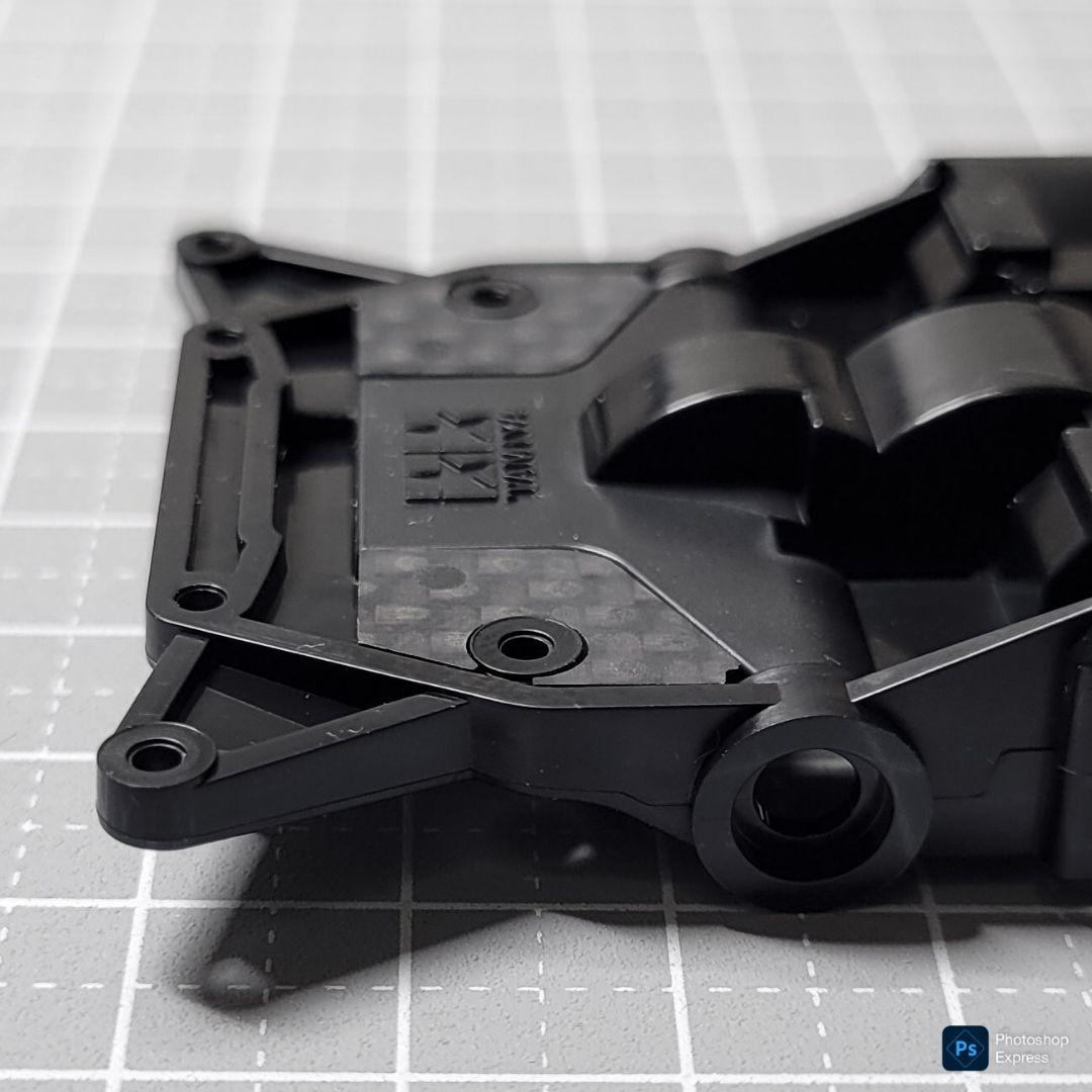 CNC立体加工】 MEシャーシ フロント補強 カーボンパーツ ME-Fix1