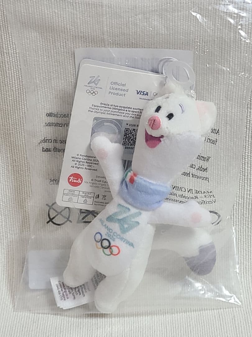 ミラノコルティナ オリンピック ティナ ぬいぐるみ 13cm - メルカリ