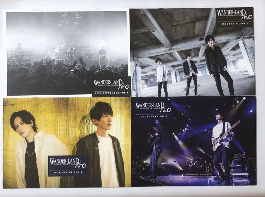 WANDS ファンクラブ 会報 vol.1〜4 - メルカリ