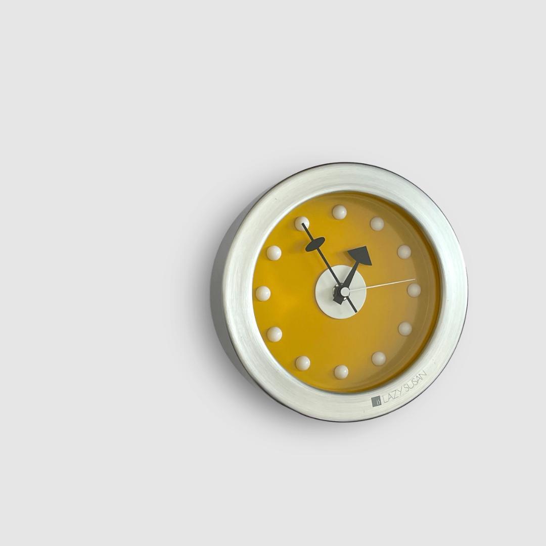 1980s【ポストモダン】ヴィンテージ 掛け時計 デザイン ウォール