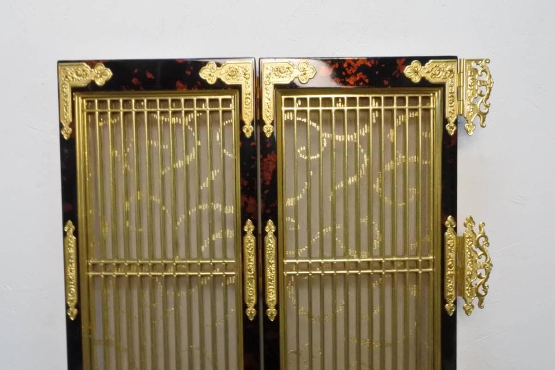 最終値下 【収集品】中扉 純金箔 仏壇 仏具 2752 最終値下 【収集