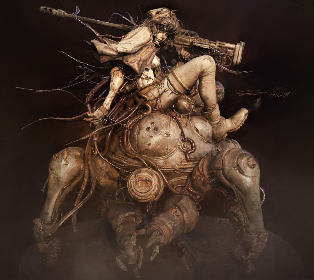 攻殻機動隊 草薙素子 タチコマEntei ryu ワンフェス wf - メルカリ