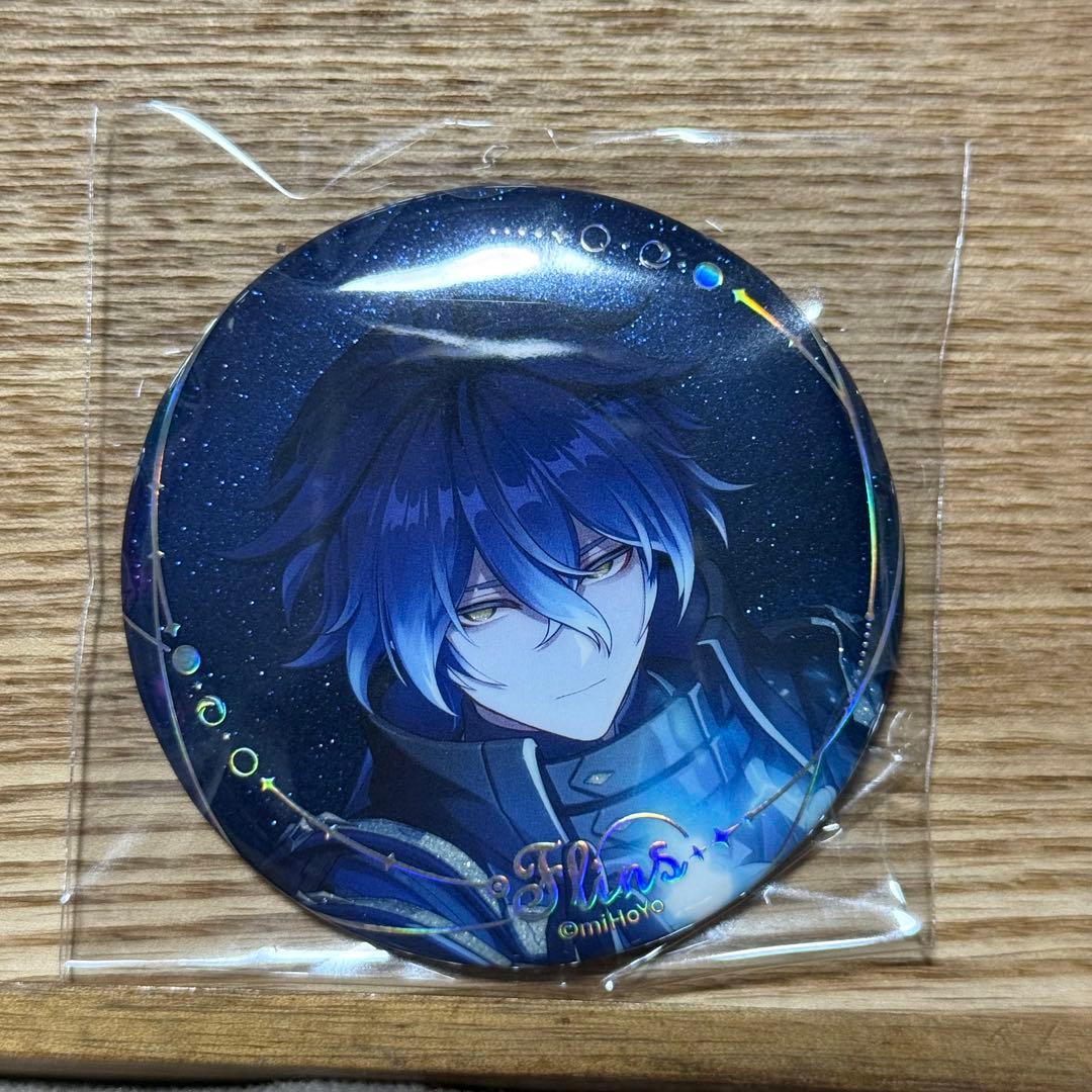 原神 月夜の叙事詩 ナドクライ フリンズ 空月の歌 缶バッジ ホログラム