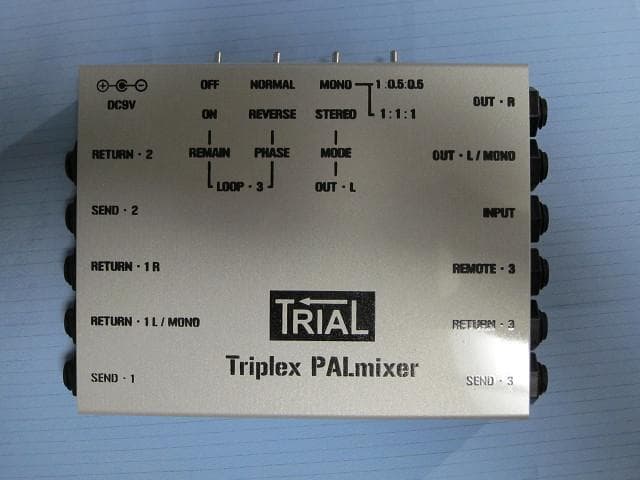 ギター TRIAL Triplex PAL mixer TRIAL Triplex PALmixier mono｜ミュージックランドKEY