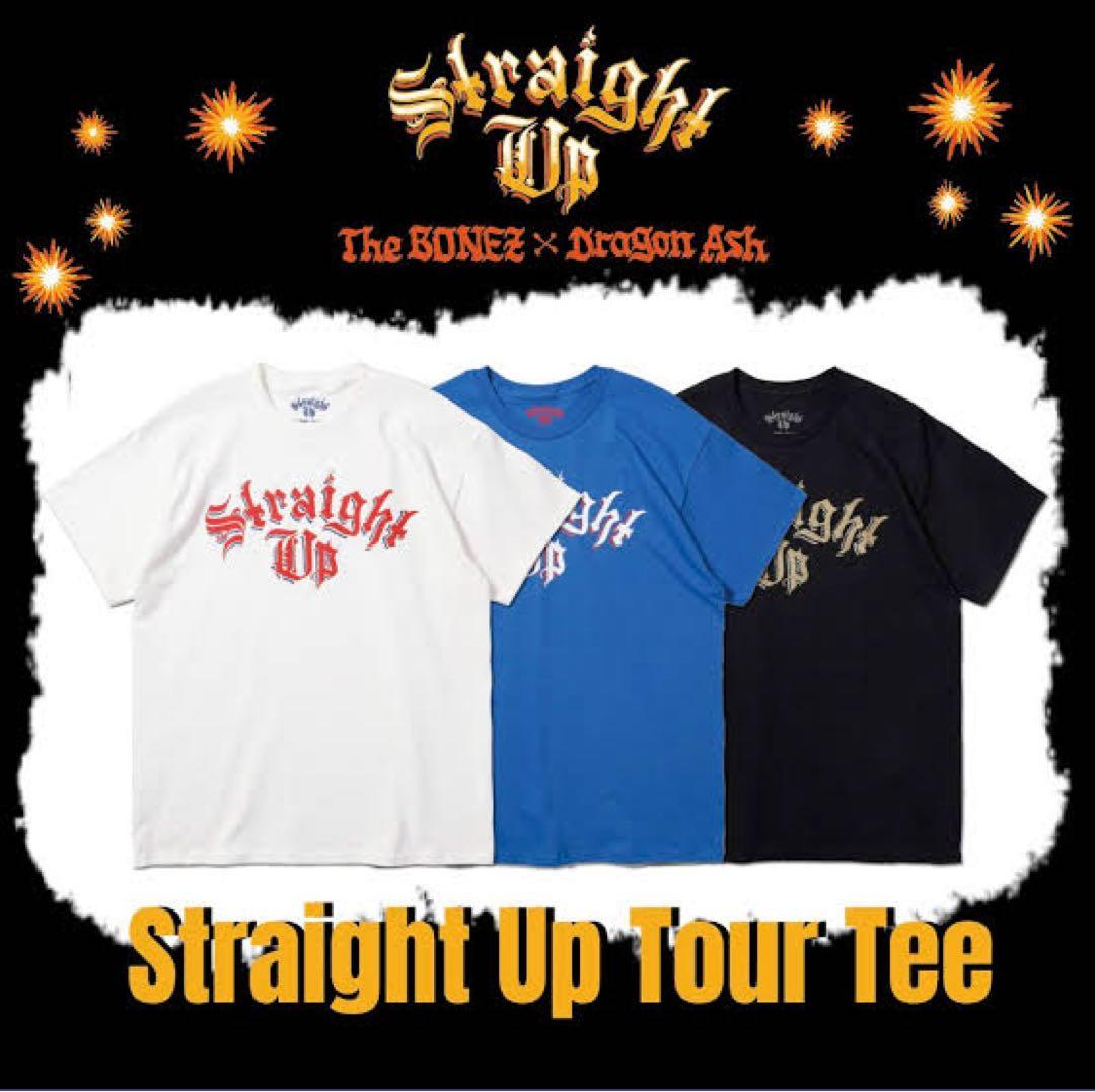 Straight Up 追加公演限定 Tシャツ M ブルー Blue 4.4オンス ドライTシャツ | メンズ | 1枚 | 00300-ACT | ジャパン