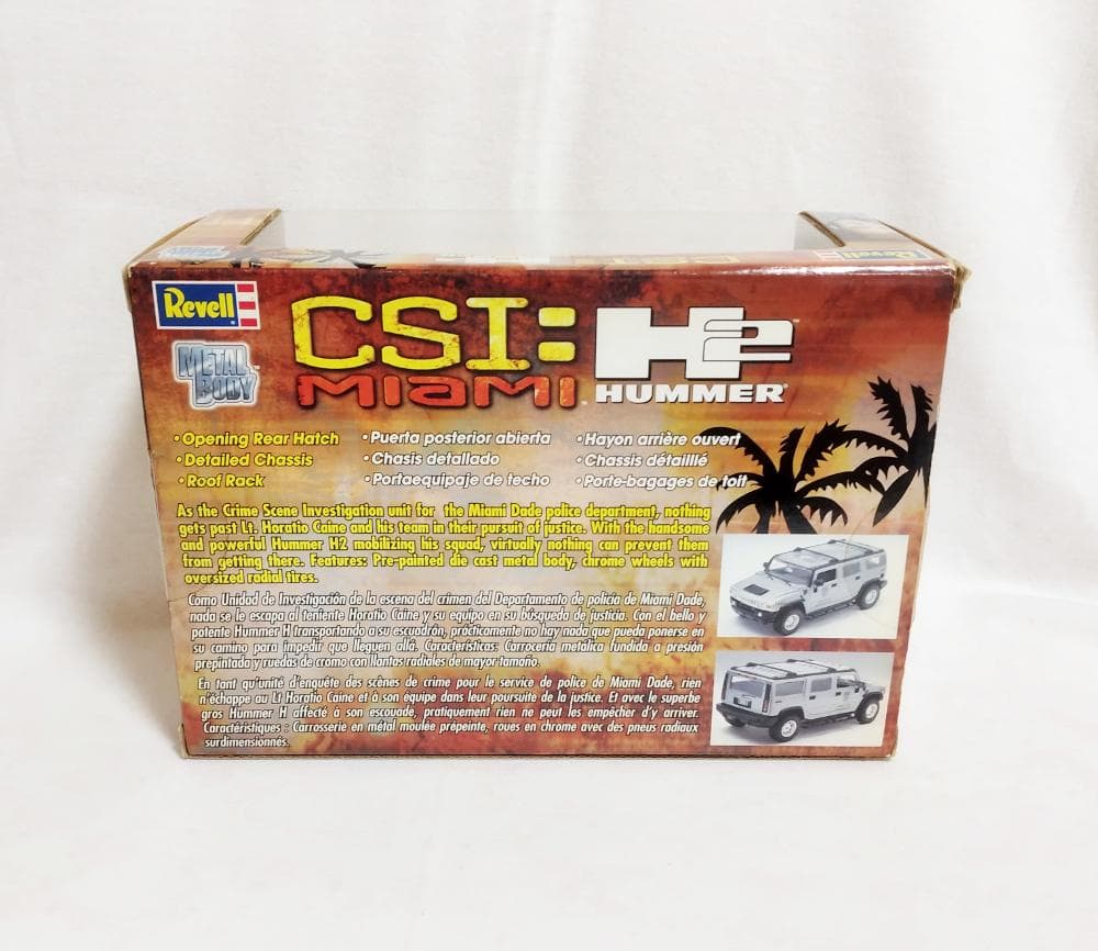 CSIマイアミ ハマー H2 1/25 ミニカー ※重要※説明文をお読み下さい