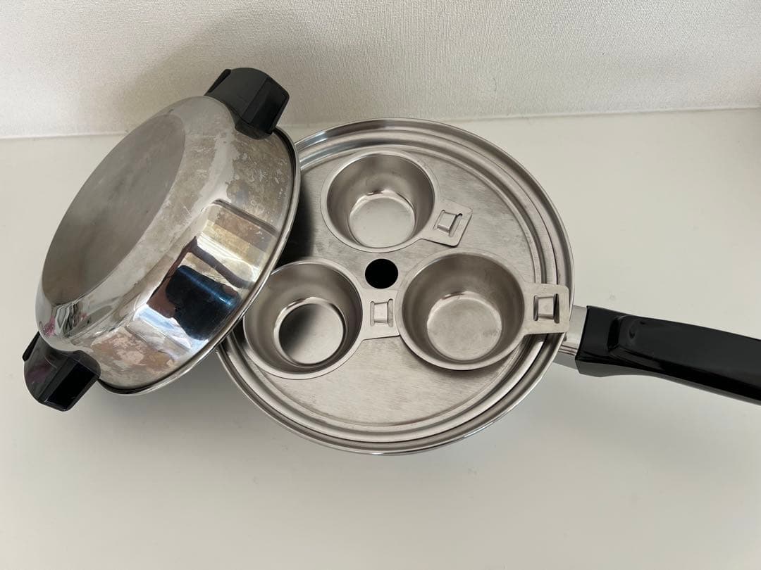 ロイヤルクイーン 小スチーマー、小ドームカバー、小ラック、セニア