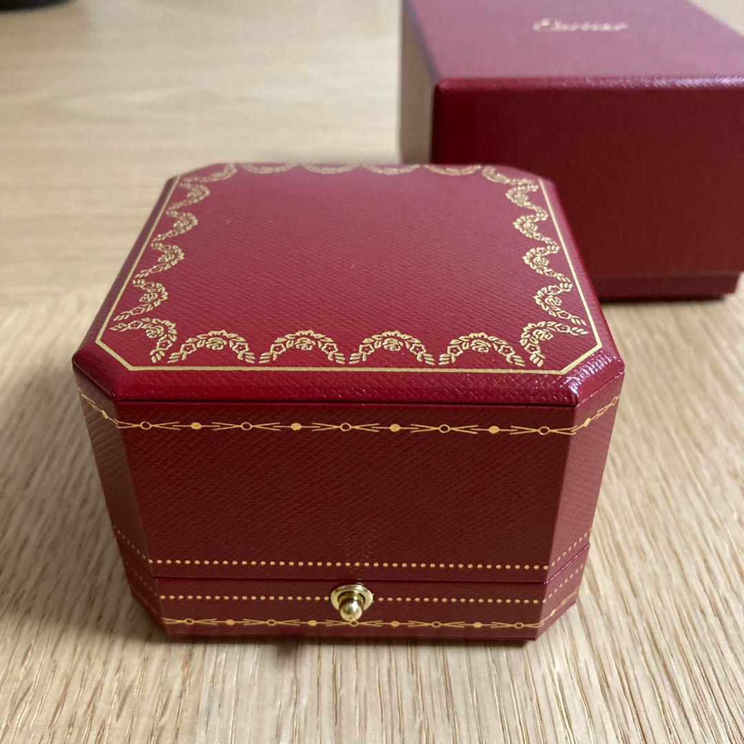 新品】Cartier 指輪入れ 赤いジュエリーボックス 小物入れ スエード