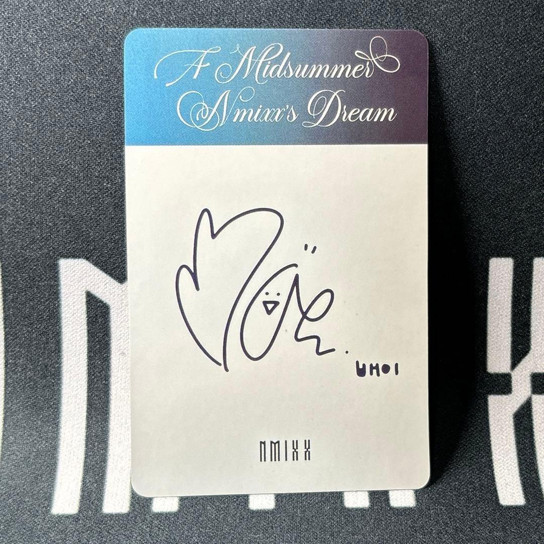 サイン付き】NMIXX ベイ Midsummer K4U くま トレカ - メルカリ