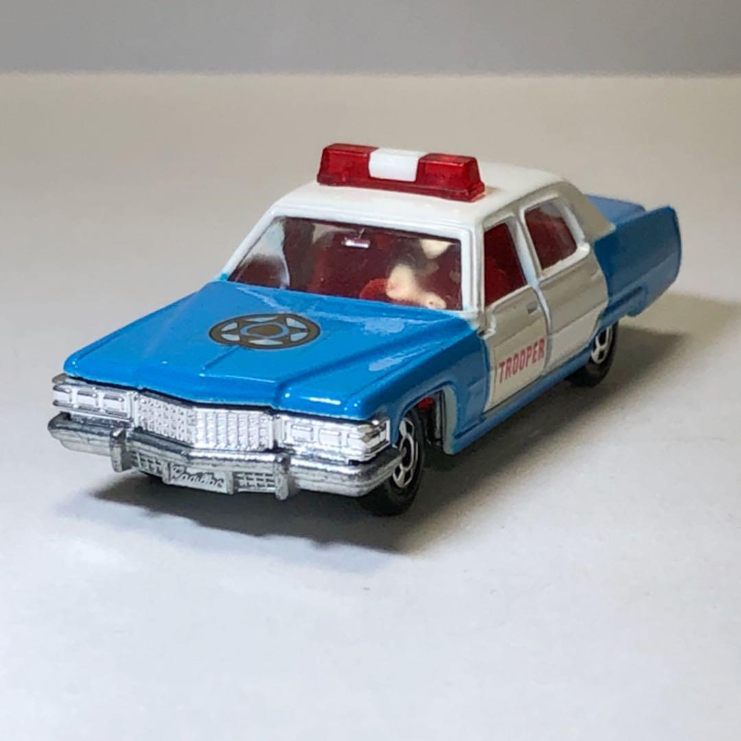 絶版トミカ 青箱 No.F2 キャデラック ポリスカー 1976年 日本製 希少
