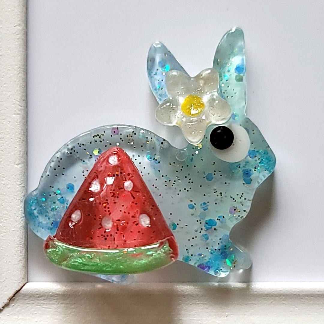 ハンドメイドレジンヘアゴム・ポニーフック・ブローチ・ネックレス♡No.112