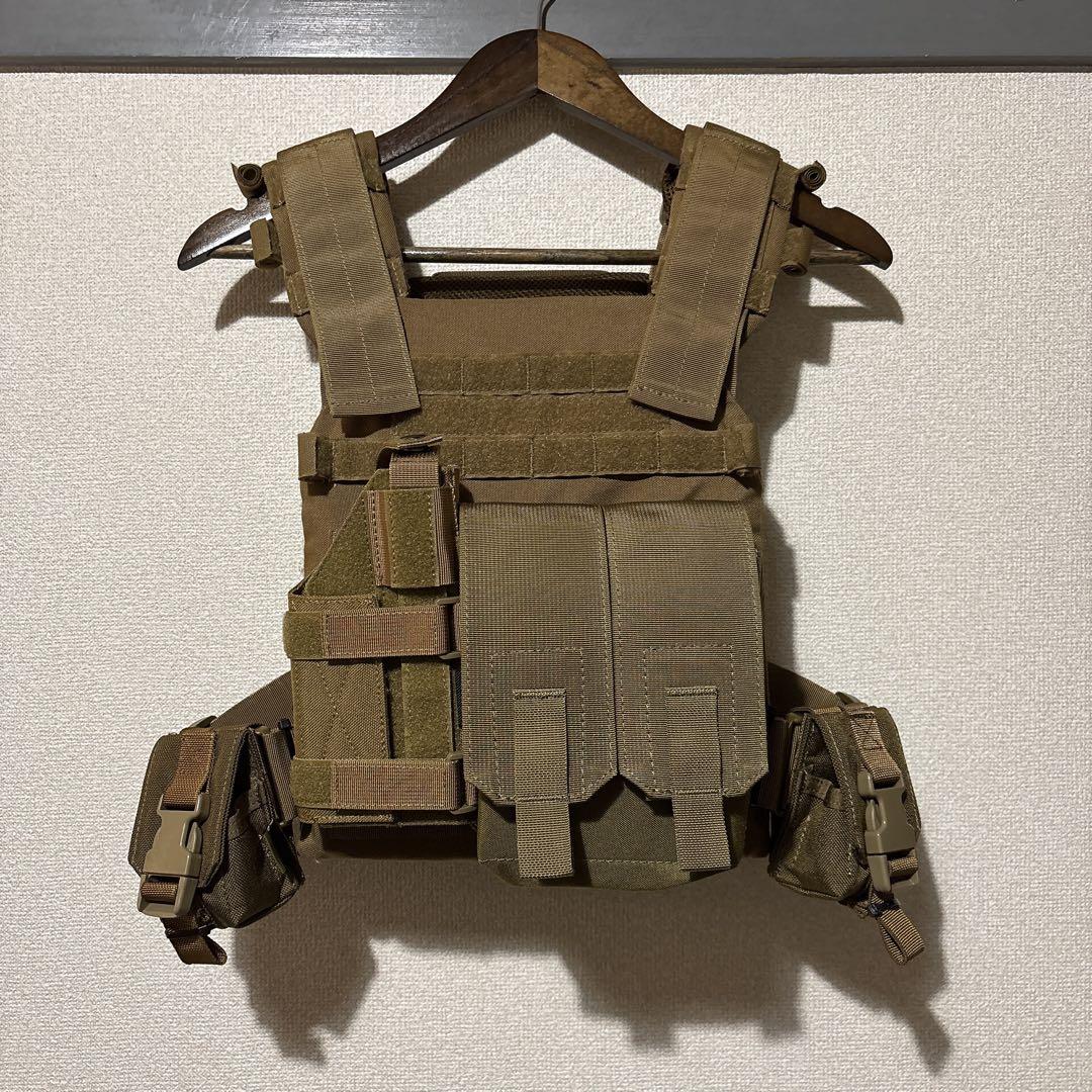 condor 実物プレートキャリア フルセット タンカラー 実物condorプレートキャリア フルセット 美品 タンカラー｜Yahoo