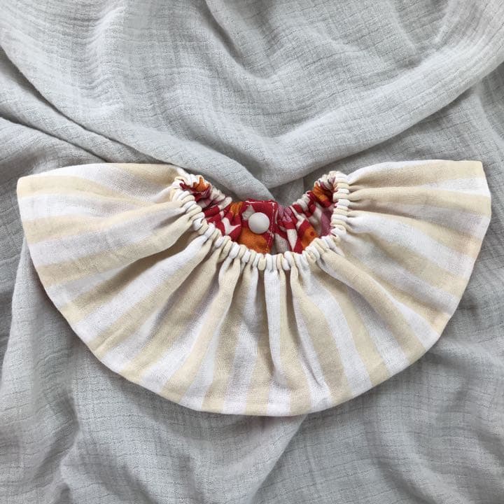 ☆レッドドラゴンフルーツ×ミルクストライプ☆ ハンドメイド