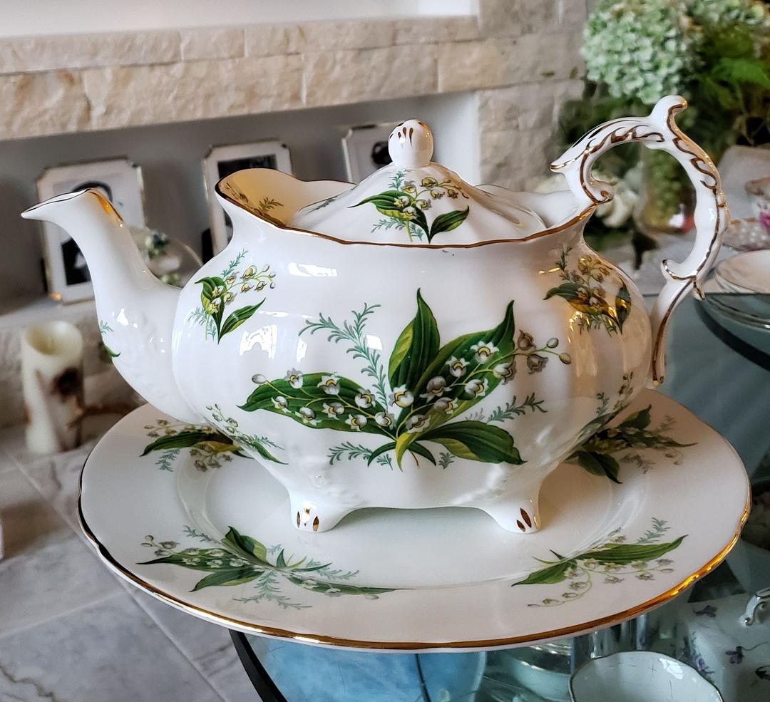 ハマースレイ B すずらん ディナープレート アンダープレート