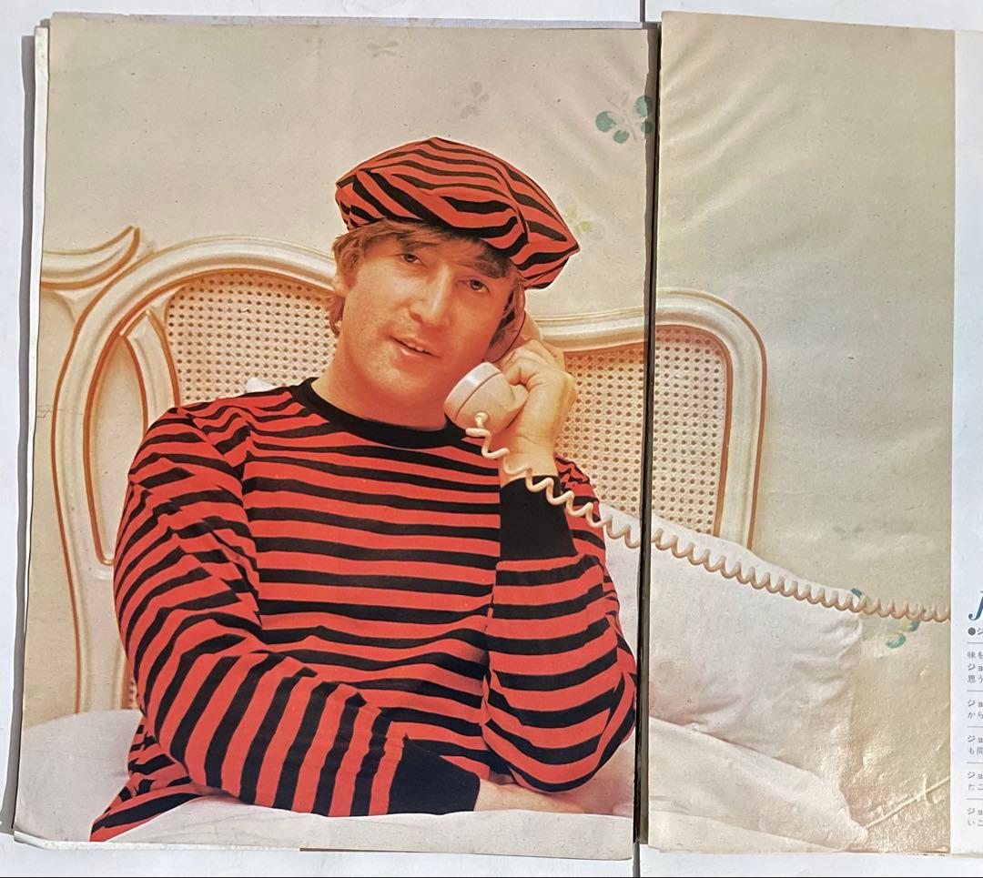 レア昭和レトロ！ビートルズTHE BEATLES 来日10周年記念特別号音楽専科