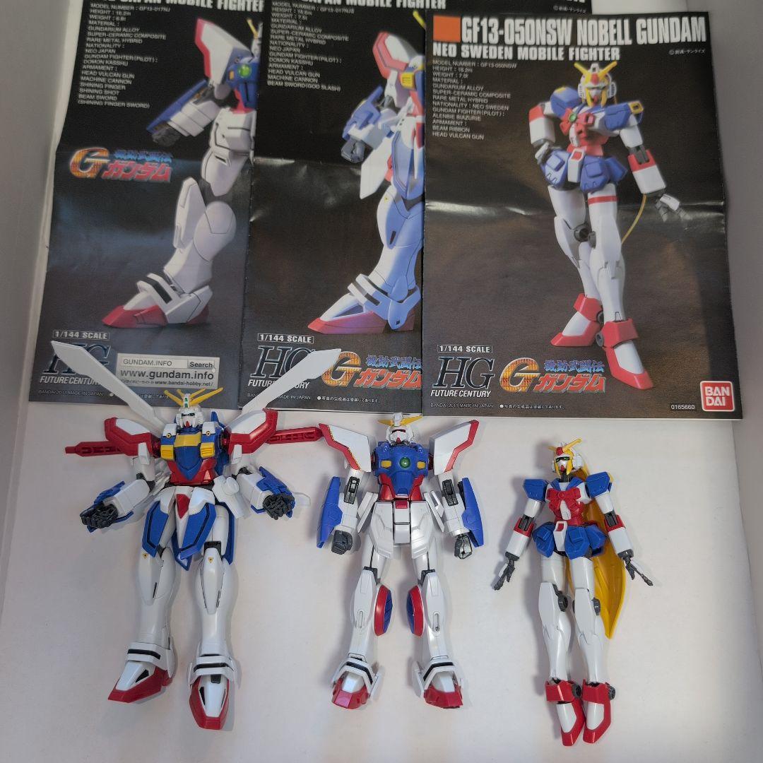 HG 1/144 シャイニング ゴッド ノーベルガンダム 組立済 - メルカリ
