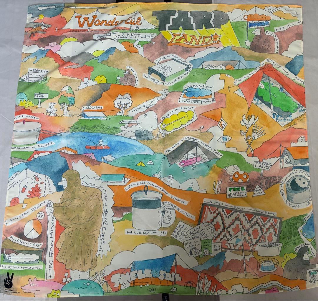 ジェリー鵜飼　ジンダイジマウンテンワークス　大判スカーフ シルク スカーフ 大判 正方形 90 cm uv 日本製 横浜 70代 30代 40代 50