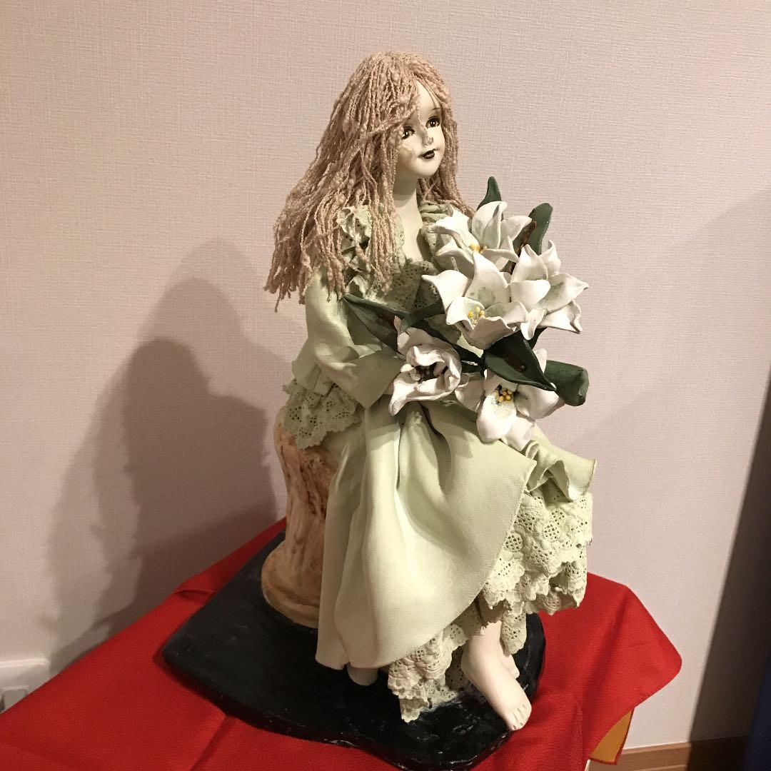 ロマンドール 紙粘土人形 - メルカリ