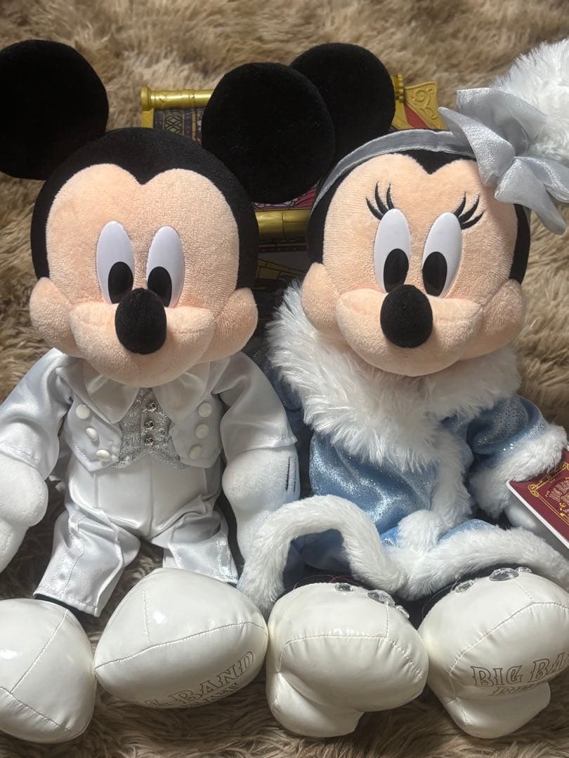 ビッグバンドビート ミッキー ミニー ぬいぐるみ - メルカリ