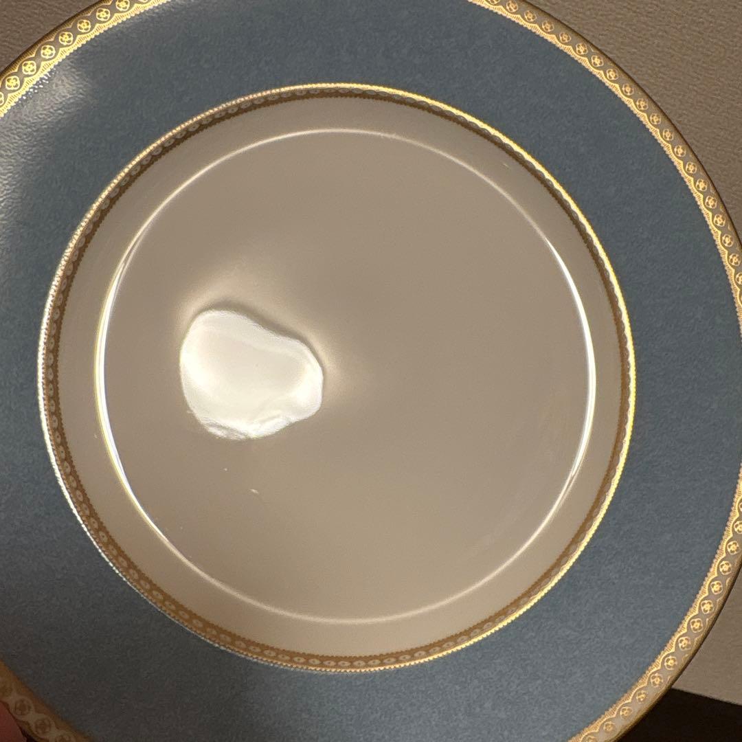 ウェッジウッド　ユーランダー　ペールブルー　ディナープレート　27.5cm