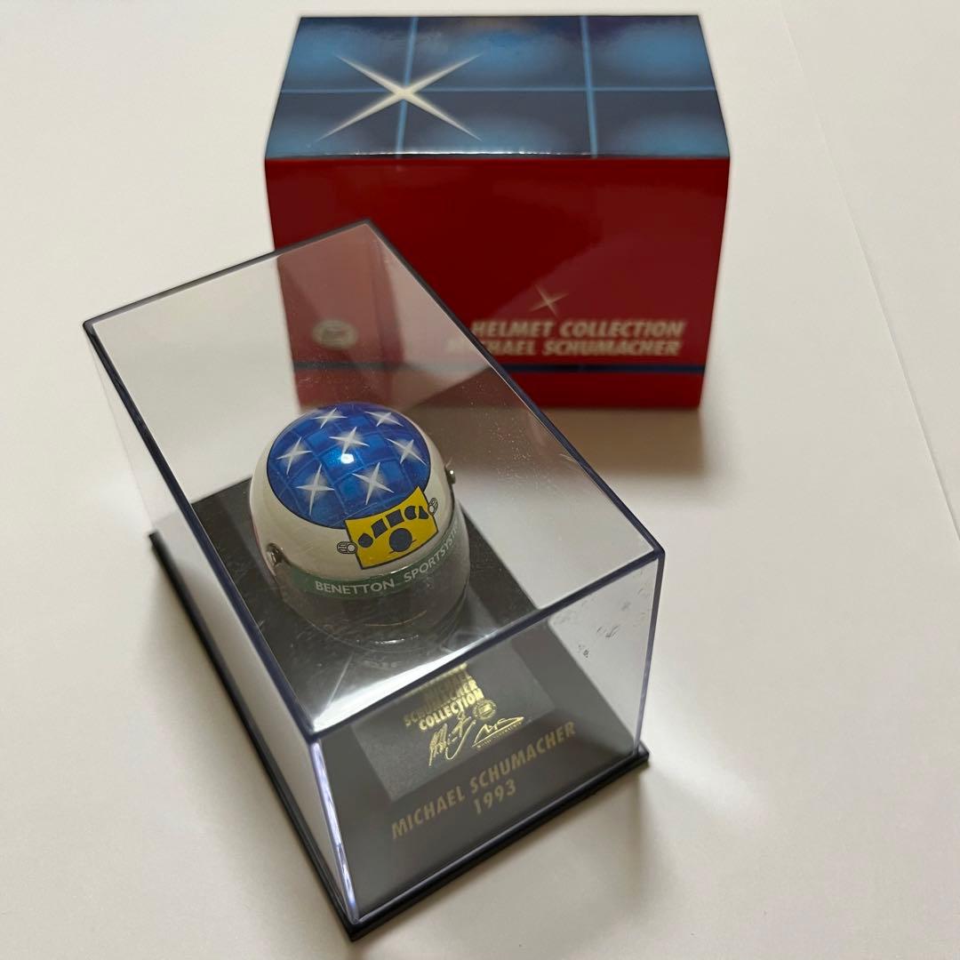 ミハエル・シューマッハ 1/8 ヘルメットコレクション 1993 モナコGP