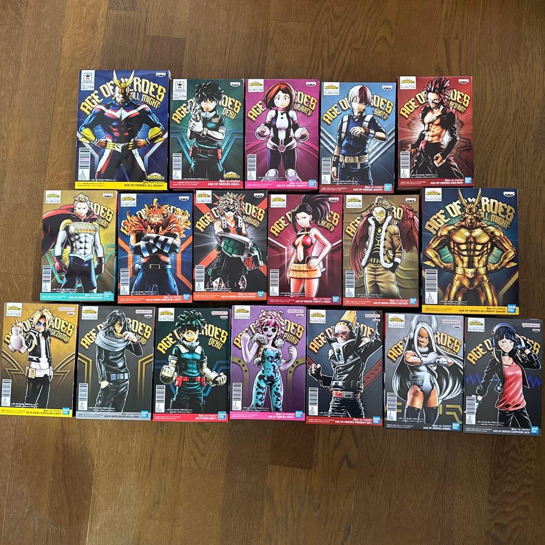 僕のヒーローアカデミア age of heroes 18 体 セット 僕のヒーローアカデミア age of heroes 18 体 セット