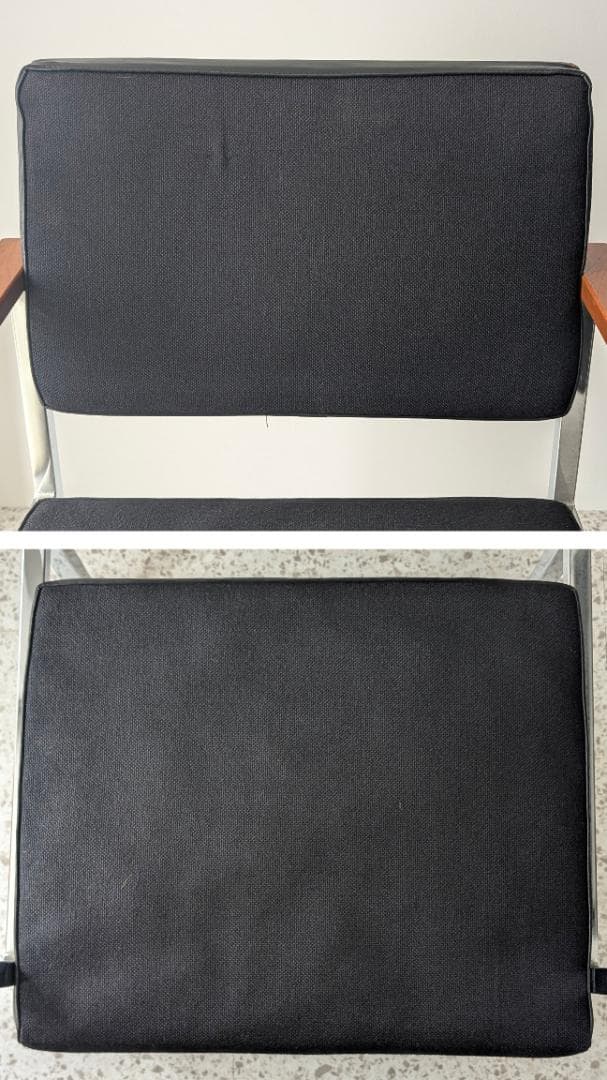 70s ビンテージ オカムラ メタルフレーム アームチェア ミッド