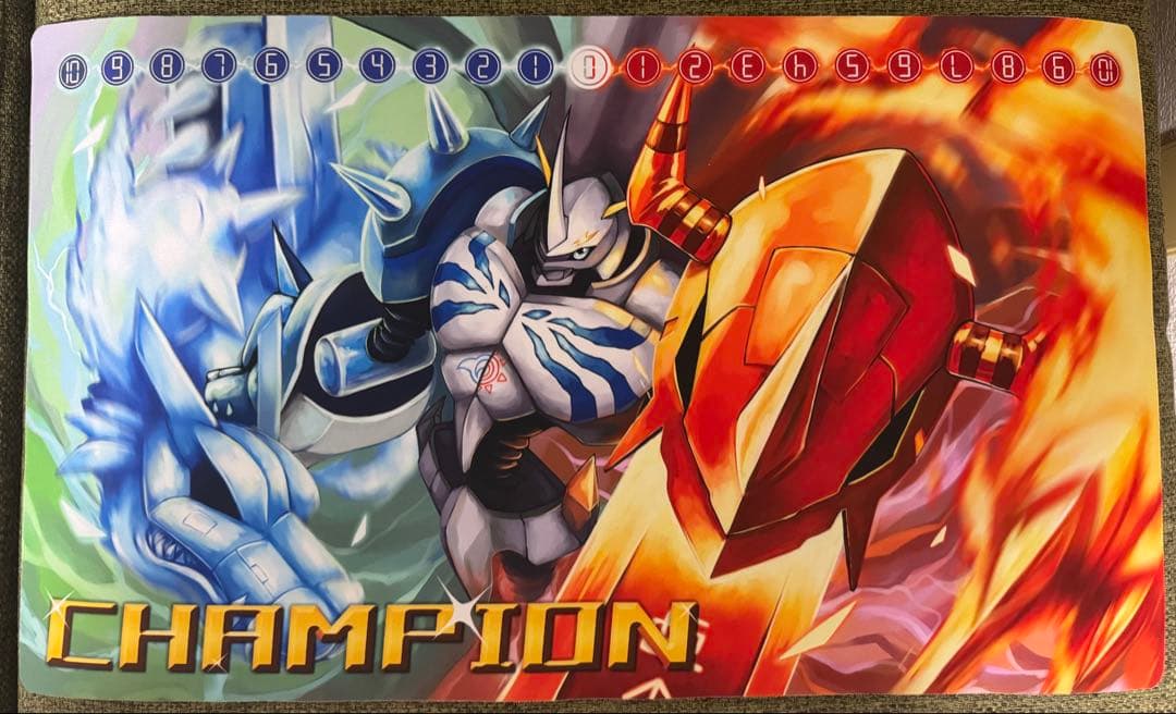 デジモンカード CS優勝 プレイマット - メルカリ