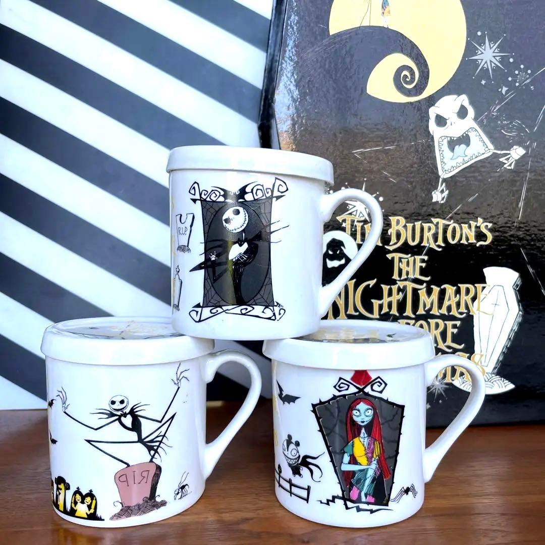 新品 ナイトメアビフォアクリスマス マグカップ 3脚セット - メルカリ