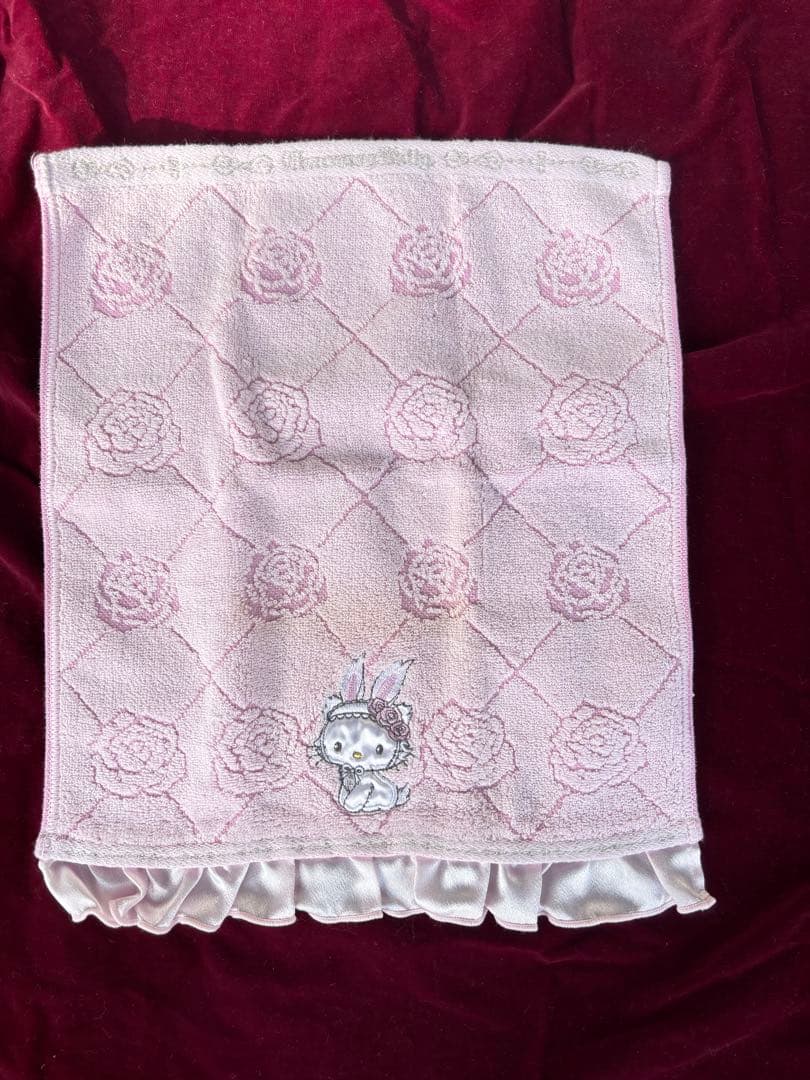 ウサミミ　チャーミーキティ　フェイスタオル　2006 ウサミミ チャーミーキティ フェイスタオル 2006