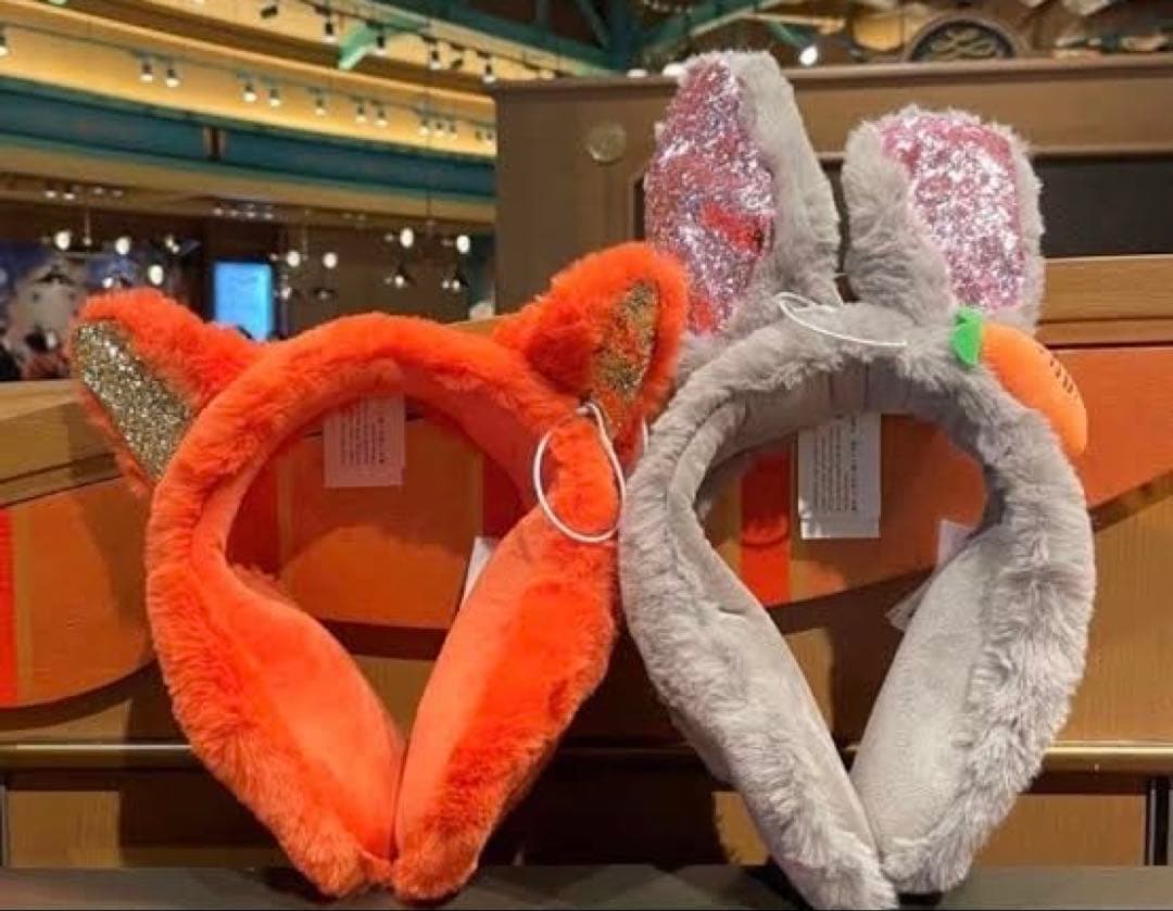 ズートピア ニック ジュディ セット 上海ディズニー カチューシャ