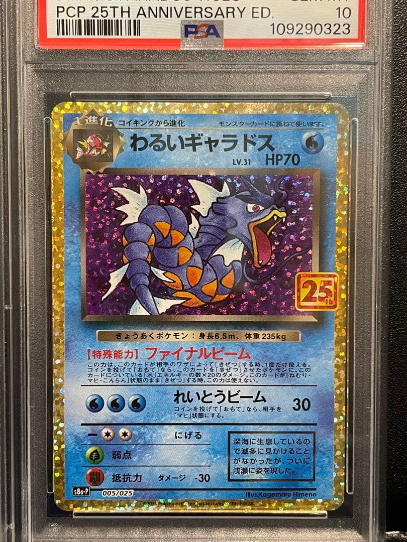 ひかるコイキング わるいギャラドス 25th PSA10 【PSA10 連番】ひかる