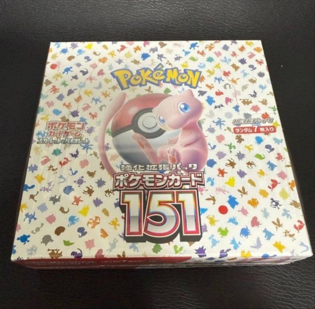 本日限定】ポケモンカード 151 BOX シュリンク付き - メルカリ