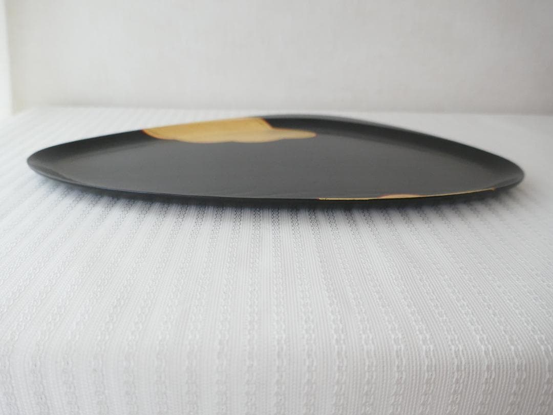 京都平安 象彦 菓子盆 源氏雲シリーズ 黒 漆器 蛤型 家庭保管品 - メルカリ