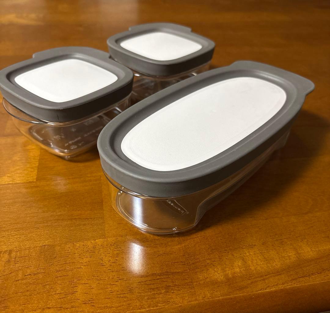 アムウェイ タッパー ラバーメイド 3個組 電子レンジ用蓋1個 - メルカリ