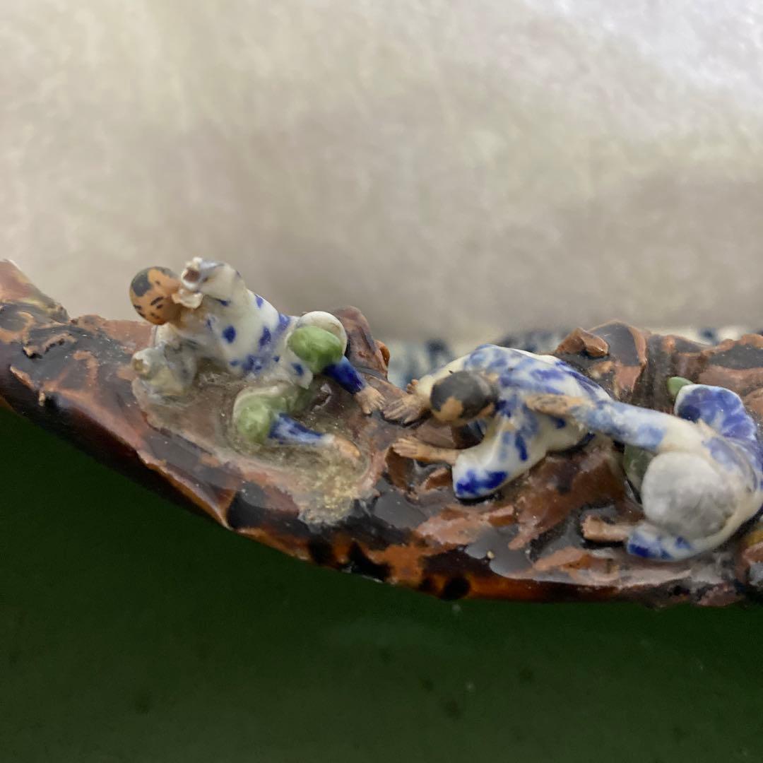 隅田焼大鉢石黒香ニ井上良斎