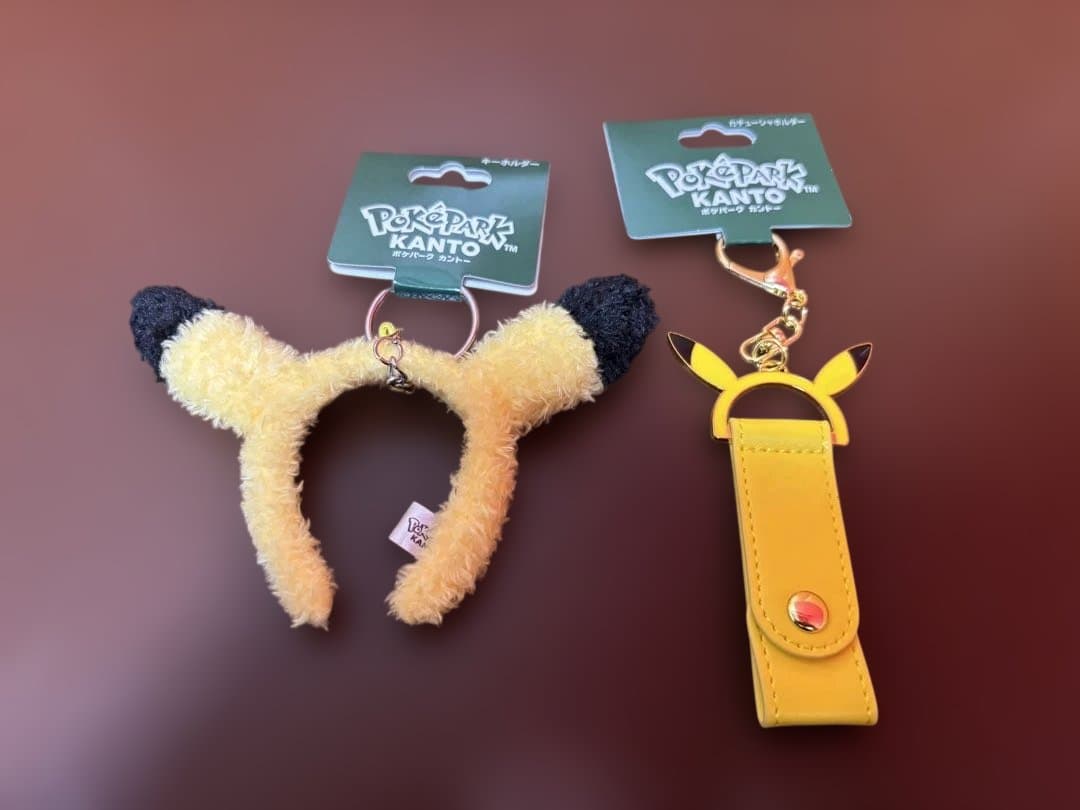 ポケパークカントー カチューシャキーホルダー カチューシャホルダー