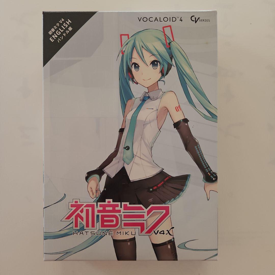 HATSUNE MIKU V4X BUNDLE （初音ミク V4X バンドル） CRYPTON HATSUNE MIKU V4X BUNDLE （初音ミク V4X バンドル） ｜イケベ