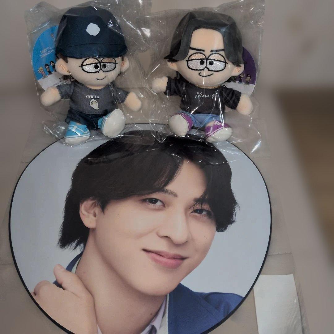 Timelesz 寺西拓人うちわ 寺西拓人 菊池風磨 ぬいぐるみ2体セット