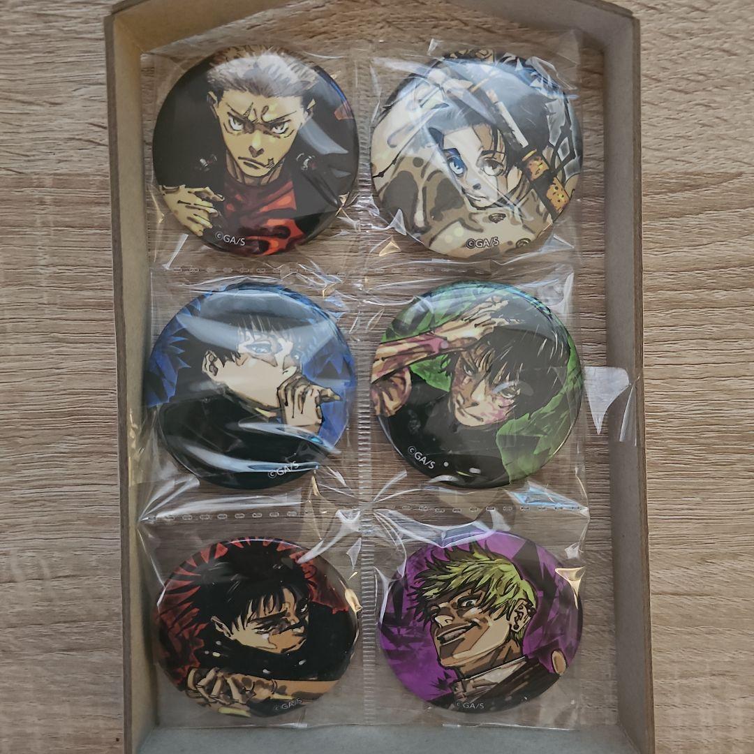 呪術廻戦 GIGA ピンバッジ 6個セット - メルカリ