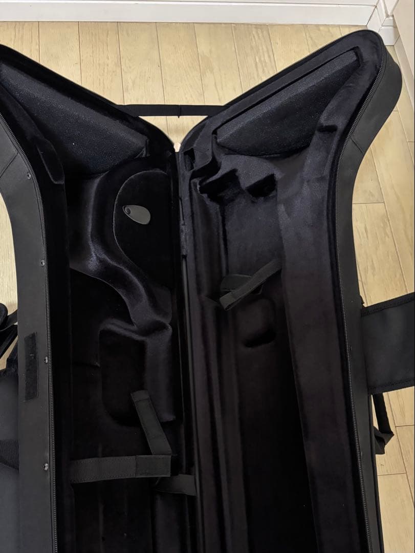 トロンボーン軽量セミハードケース プロテック 背負える ブラック