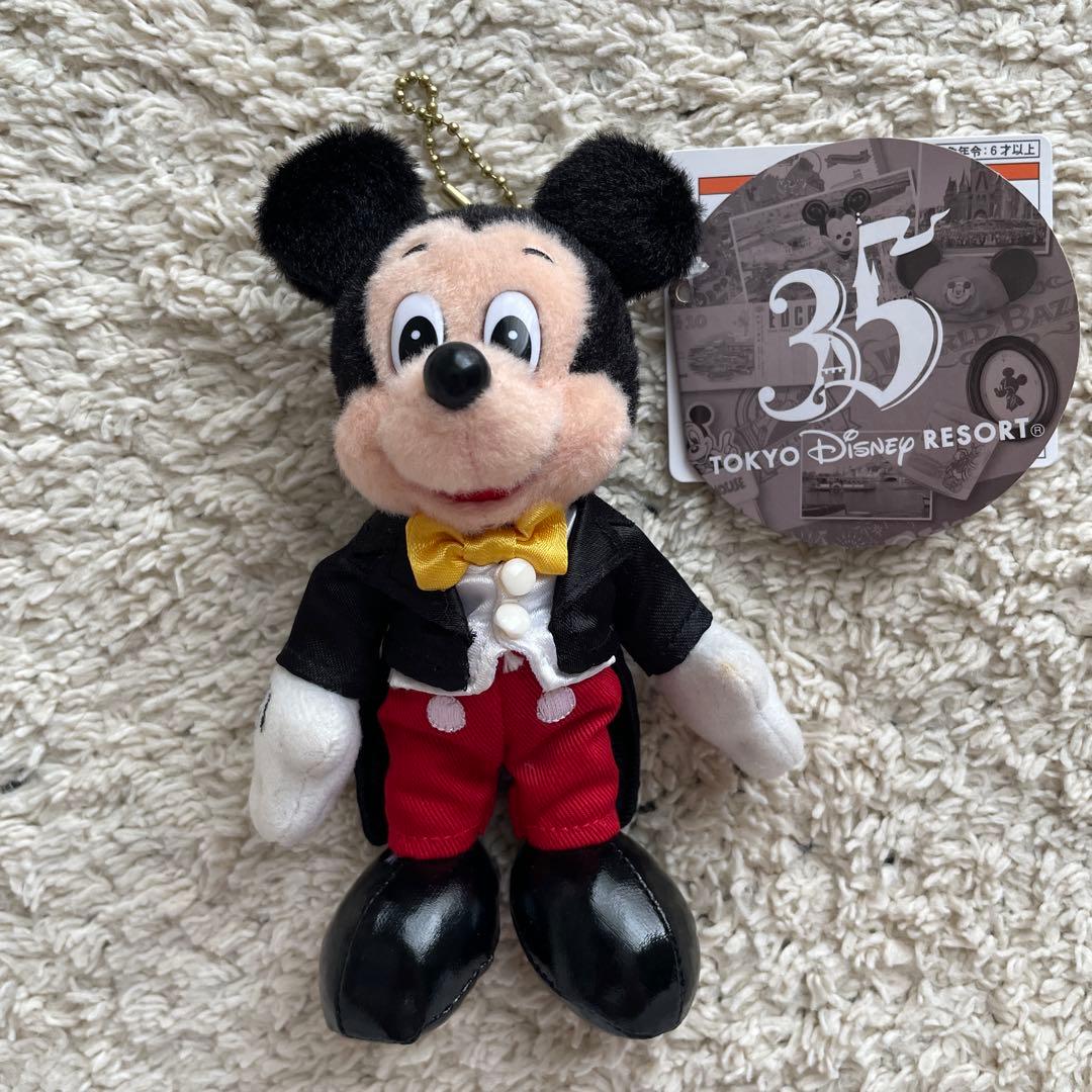 値下げ》東京ディズニーランド 35周年 ミッキーマウス ぬいぐるみ