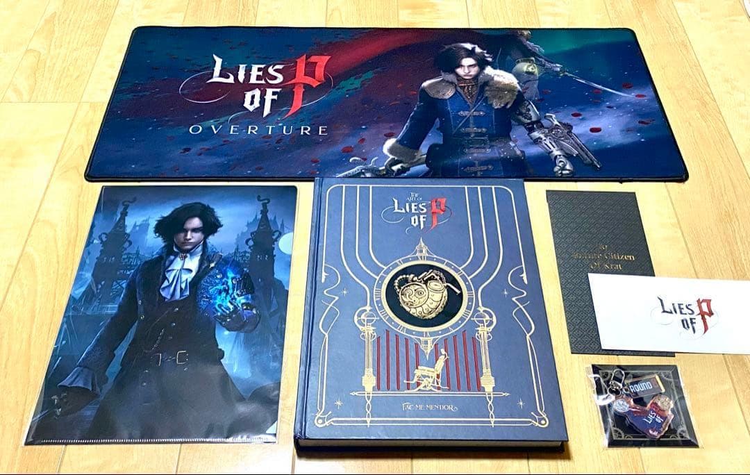 Lies of P 公式グッズ アートブック マウスパッド キーチェーン 非売品