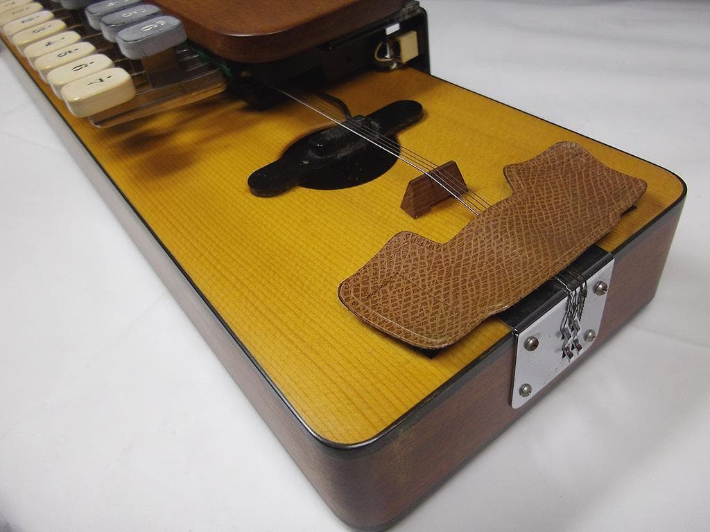 ライリッシュ LPS50 均等鍵盤 大正琴 4弦 ピックアップ付き