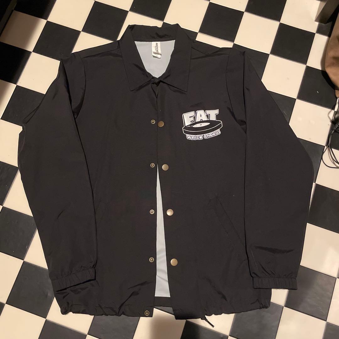 FAT Wreck Chords オフィシャル コーチジャケット XS 黒 - メルカリ