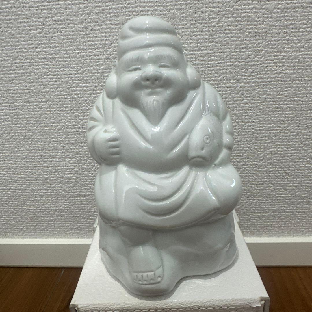 有田焼 鍋島焼 繁仙作 七福神 白磁 縁起物 アンティーク ビンテージ
