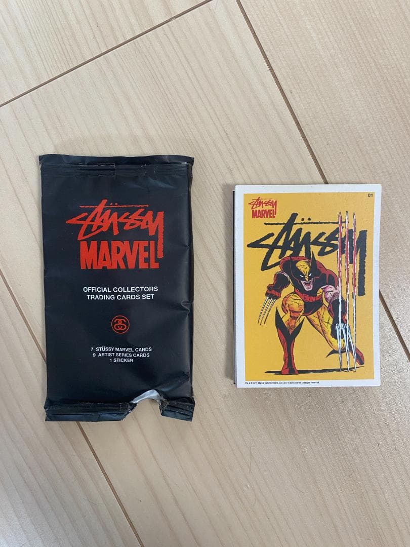 STUSSY MARVEL ノベルティ トレーディング カード - メルカリ