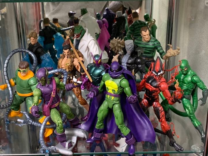 マーベルレジェンド スパイダーマン ヴィランセット - メルカリ